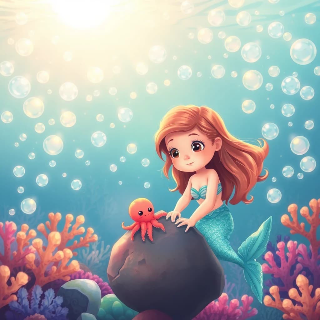 Zoe y el Jardín de Burbujas