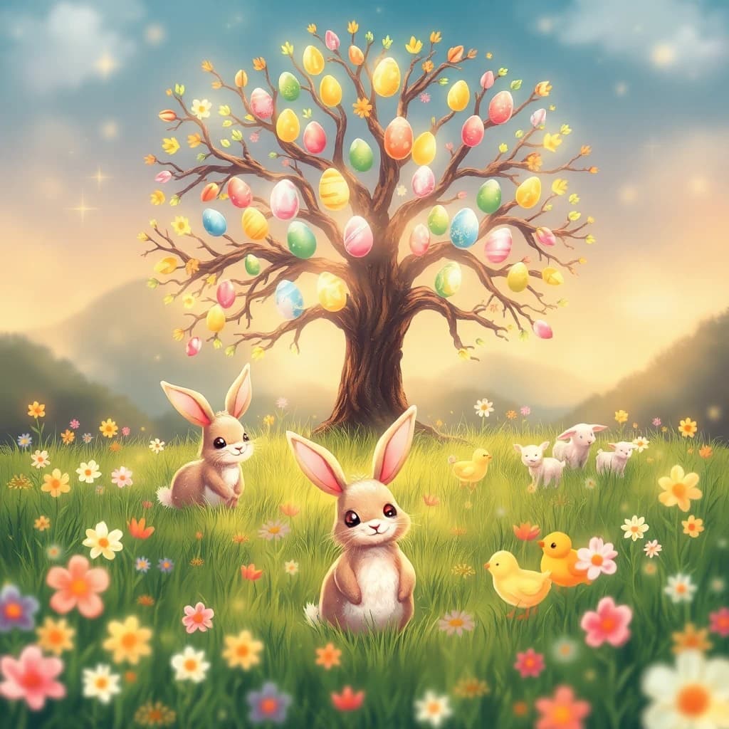 Die verzauberte Osterwiese