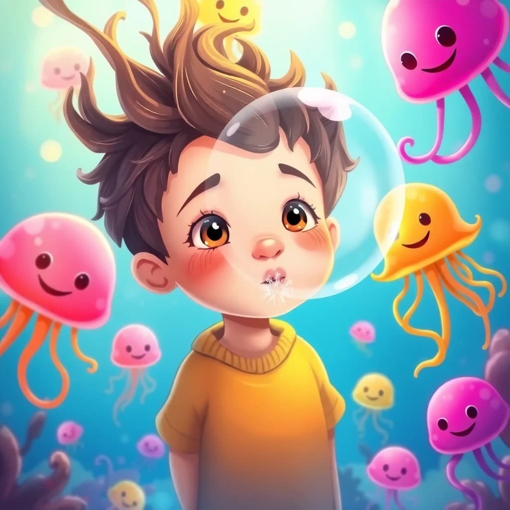 Dečak koji je izdisao mehuriće